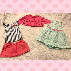 2 Baby Girl Outfits by Carters *BUY2GET2FREE!*